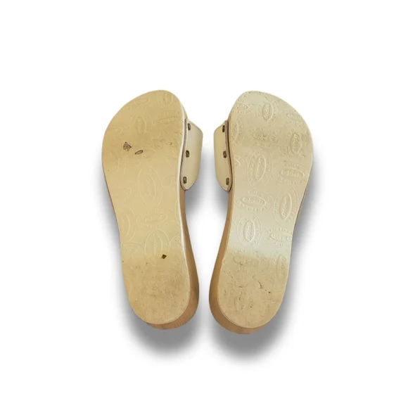 🌿Dr. Scholls Original Clog Sandals Women's Size 6 In White - Picture 8 of 10